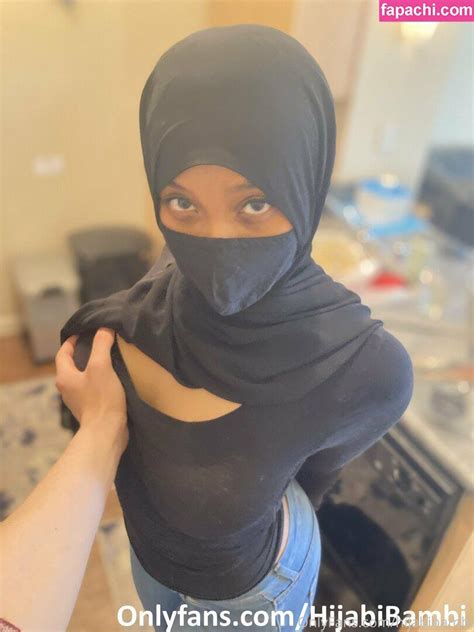 Hijabi Bambi Hijabibambi Nude Onlyfans Instagram Leaked Photo My Xxx