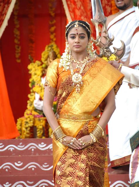 Priyamani Cute In Wedding Saree Stills Cinephotoglitz