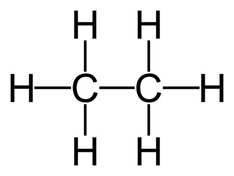 Ethane Formula Structural And Chemical Formula Of Ethane