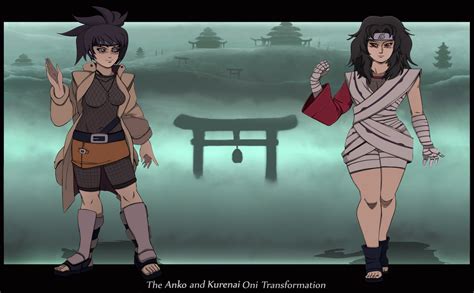 The Anko And Kurenai Oni Transformation I By Chronorin On DeviantArt