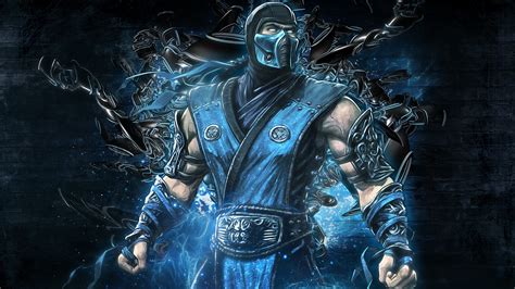 วอลเปเปอร ภาพประกอบ วดโอเกมส Sub Zero Mortal Kombat เกม PC