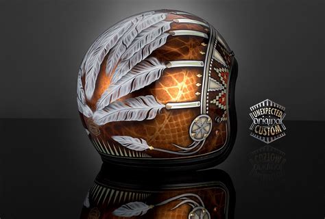 No matter your riding style or personal preference, indian motorcycle has the perfect helmet for gear up for your ride with open face, full face, half and modular helmets, from classic to racing and. Custom motorcycle helmet INDIAN, Bell Custom 500 ...