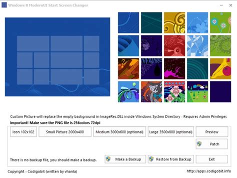 Customize The Windows 8 Start Screen Background Ghacks Tech News