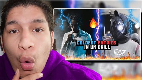 American Reacts To Uk Drill Coldest Entries Youtube