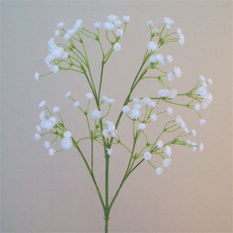Artificial Gypsophila White Babys Breath 53cm Artificial Flowers