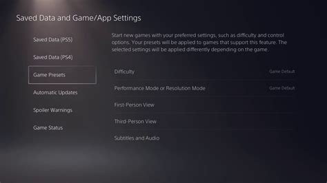 Ps5 Support Videos Reveal Game Presets Rest Mode Power Options More