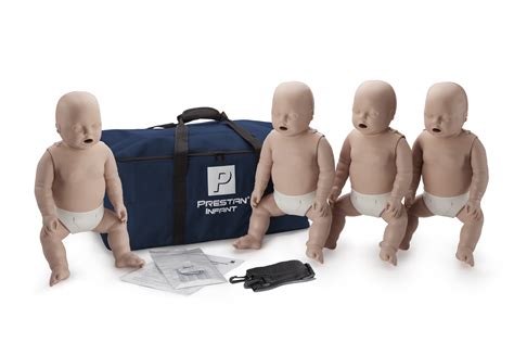 Prestan Infant Cpr Manikin 4 Pack With Medium Skin Tone Pp Im 400 Ms