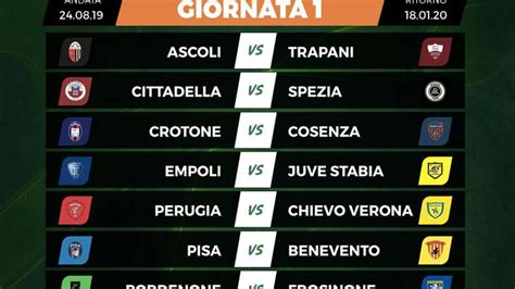 Ecco Il Calendario Della Serie B Via Il 23 Agosto Con Pisa Benevento Subito Il Derby Crotone