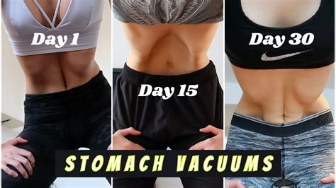 I Did Stomach Vacuums EVERY DAY For 1 Month Before After Science