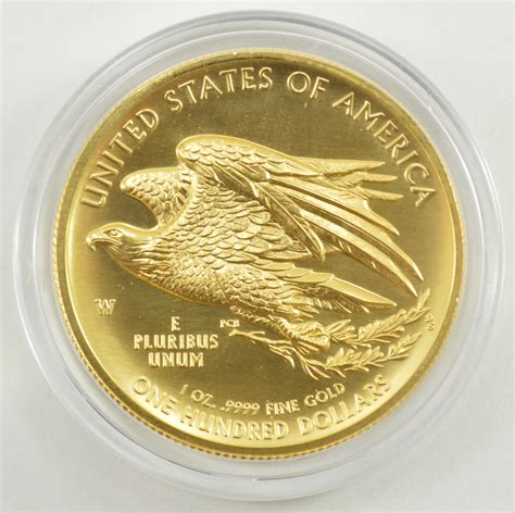 Proof 1 Oz Gold 2015 American Liberty High Relief United States Gold