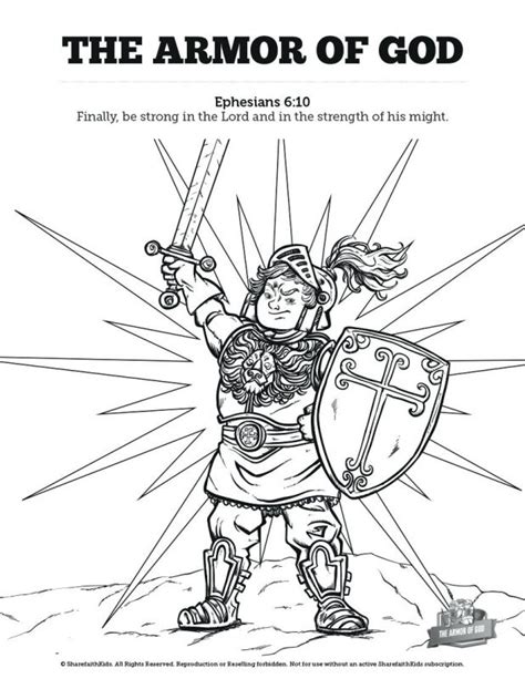 Printable templates for children's bible crafts, songs, and worksheets. Armour Of God Drawing at GetDrawings | Free download