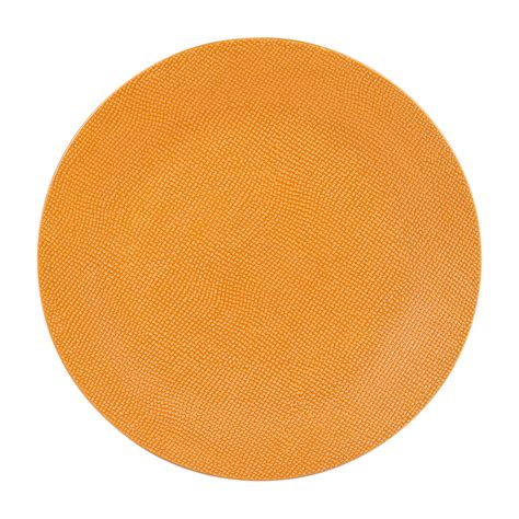 Assiette à dessert en gres safran d21cm vesuvio Fabrique de Styles