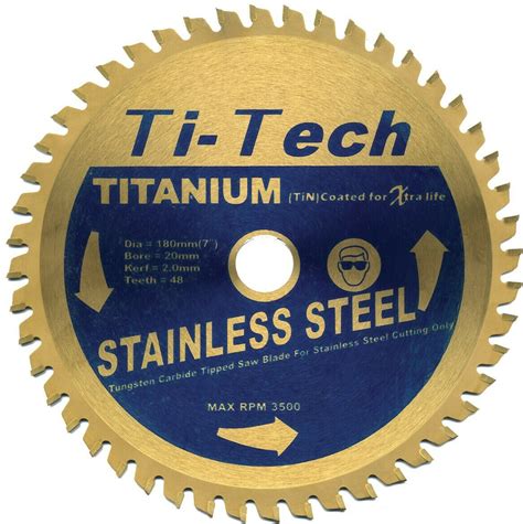 180mm X 20b X 48z Stainless Steel Cutting Tct Blades Home Swiftfix