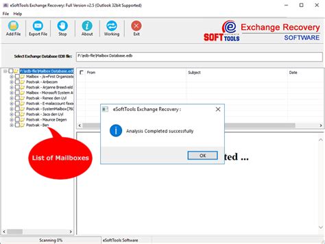 Free Edb Recovery Software Exchange Converter And Recover Edb To Pst