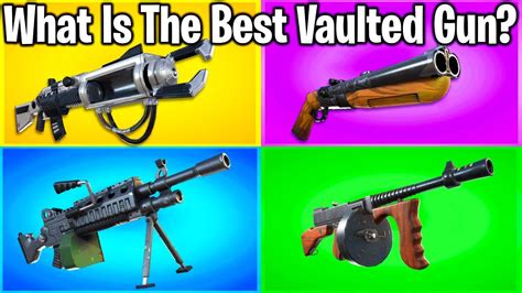 Ranking Every Weapon Ever Removed From Fortnite Youtube