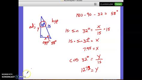 Trigonometric ratios are defined as the ratio of two sides of a right angled triangles. Trig Basics Review - YouTube