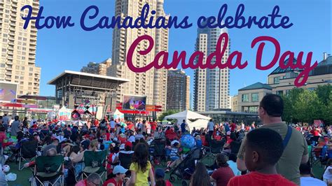 how 60 000 canadians celebrate canada day youtube