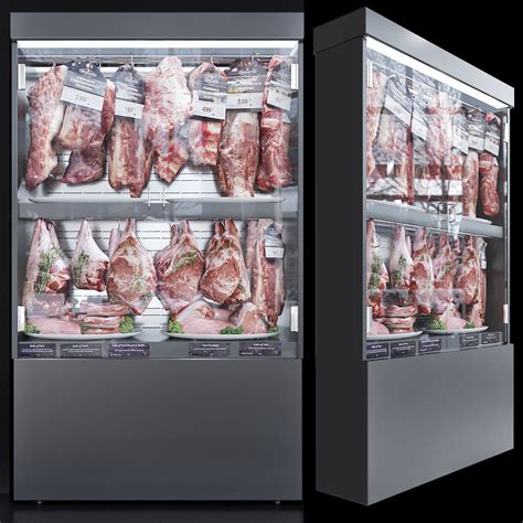 Meat Store 3d Model Cgtrader