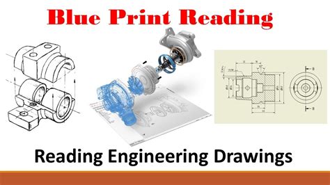 The Basics Of Reading Engineering Drawings Youtube