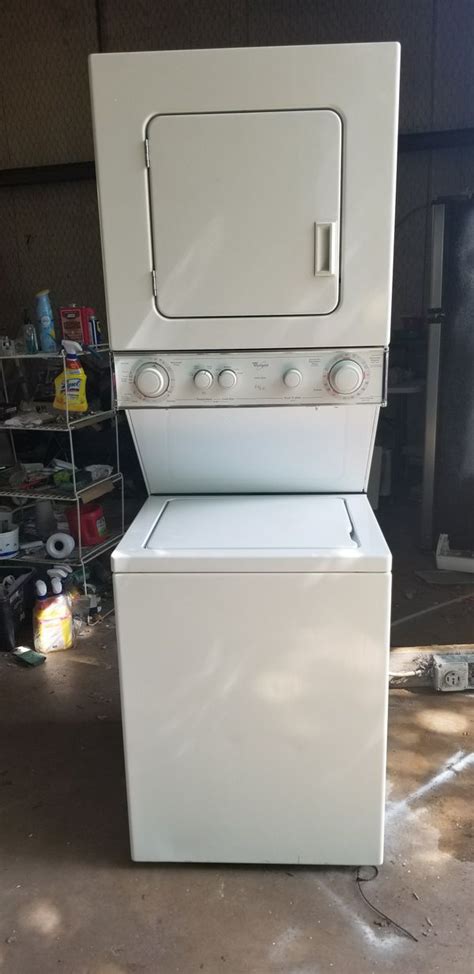 Whirlpool Stacked Washer Dryer Combo Manual