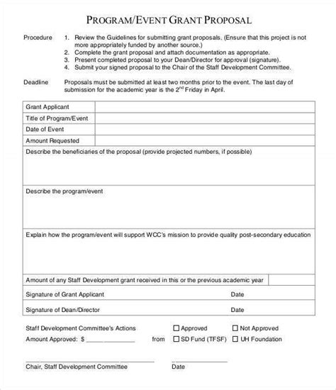 38 Grant Proposal Templates Doc Pdf Pages Free And Premium Templates