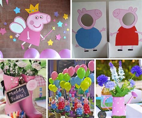 Peppa Pig Birthday Decorations Peppa Pig Birthday Party 4th Birthday