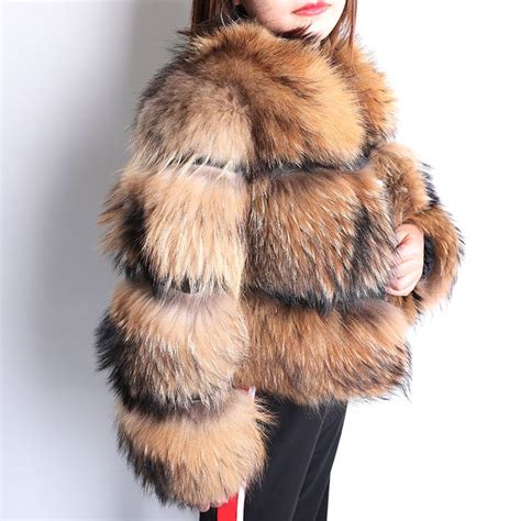 2019 Winter New Natural Fox Fur Coat Short Section Warm Thickening Real Fox Fur Jacket Fashion