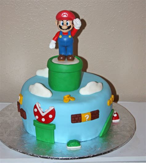 Super Mario Birthday Cakes Super Mario Birthday Cake Polkadots Olga