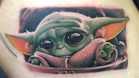 10 Cute Baby Yoda Tattoos Revelist