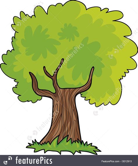 Illustration Of Cartoon Tree