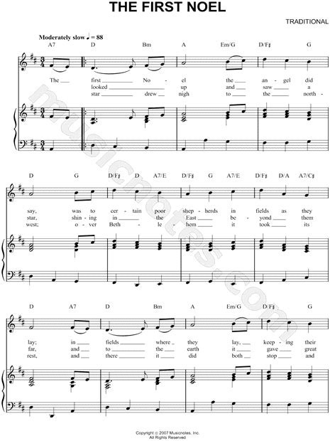 Classic Christmas Carols By Traditional Christmas Carol Sheet Music