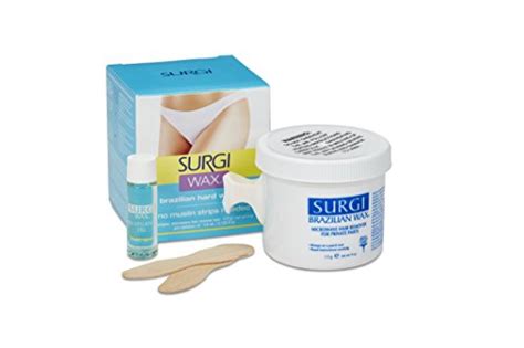 Surgi Wax Brazilian Waxing Kit For Private Parts 4 Ounce Boxes Pack