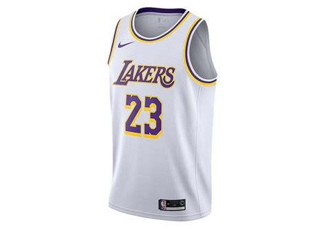 Nba jersey rankings lakers reign among league s best looks. NIKE NBA LOS ANGELES LAKERS LEBRON JAMES SWINGMAN HOME ...