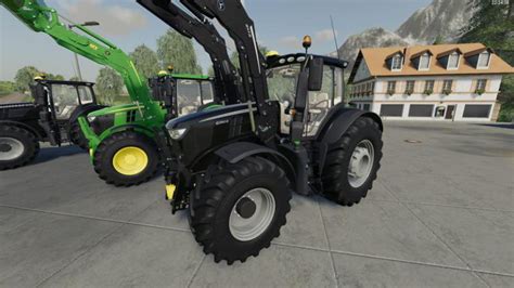 John Deere 6r 643r Green Black Pack V 1004 Fs19 Mod