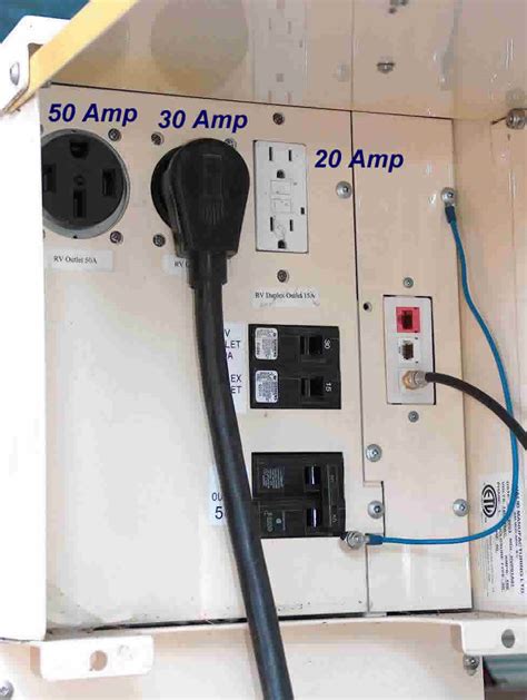 Using A 50 To 30 Amp Rv Power Adapter Rv Basics Com