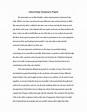 Internship Summary Paper