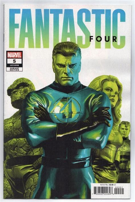 Fantastic Four 5 Alex Ross Variant Marvel 2023 Nm Comic Books