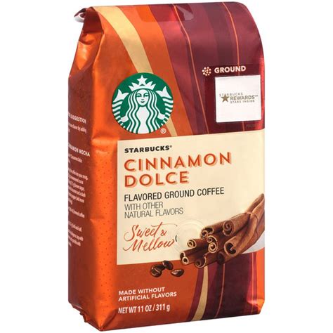 Starbucks Cinnamon Dolce Flavored Ground Coffee 11 Oz Instacart