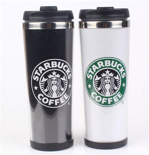 Discount Starbucks Double Wall Stainless Steel Mug Flexible Cupscoffee