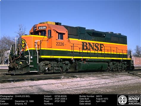 The Bnsf Photo Archive Gp38 2 2226