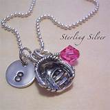 Images of Sterling Silver Softball Charms