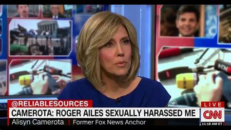Alisyn Camerota Yes Roger Ailes Did Sexually Harass Me Youtube