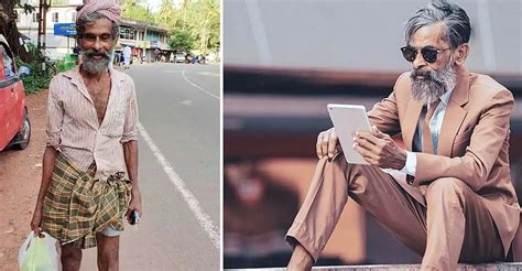 60 Years Old Daily Wage Laborer From Kerala Turns Model In This Viral