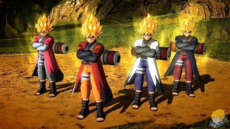 Dragon Ball Z Battle Of Z Goku Naruto Sage Mode
