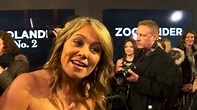 Zoolander 2: Christine Taylor "Matilda Jeffries" Red Carpet Movie ...