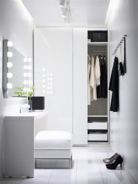 The dream of having a shoe cabinet light up with sensor activated wardrobe lights can still be a reality in a small space with short wardrobe doors or built in wardrobes for unusual spaces. How To Turn A Small Bedroom Into A Dressing Room