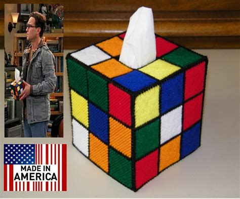 Rubiks Rubiks Rubix Cube Tissue Box Cover Seen On Big