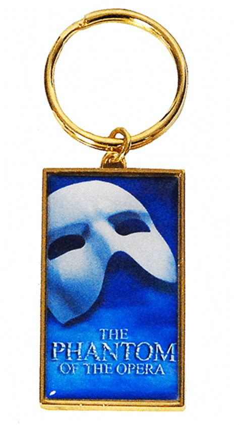 Phantom Of The Opera The Broadway Musical Logo Keychain The Phantom
