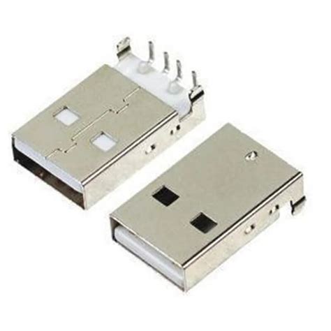 10pcs Usb 20 Male A Type Usb Pcb Connector Plug Right Angle 90 Degree