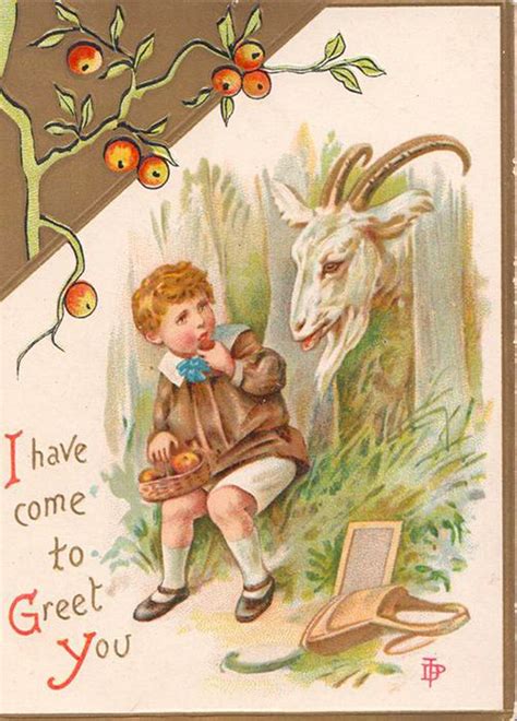 Tarjetas de Navidad vintage y creepy extrañas de la época victoriana